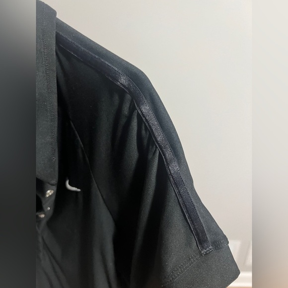 Women’s Nike Dri-fit collared shirt top black size small - Picture 6 of 9